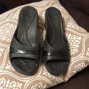 Crocs sandals never worn size 8 slip ons